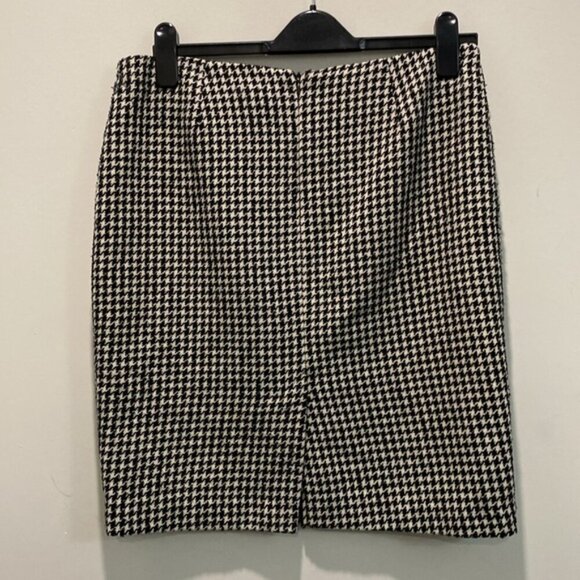 Melanie Lyne white and black pencil skirt size large - Picture 9 of 12